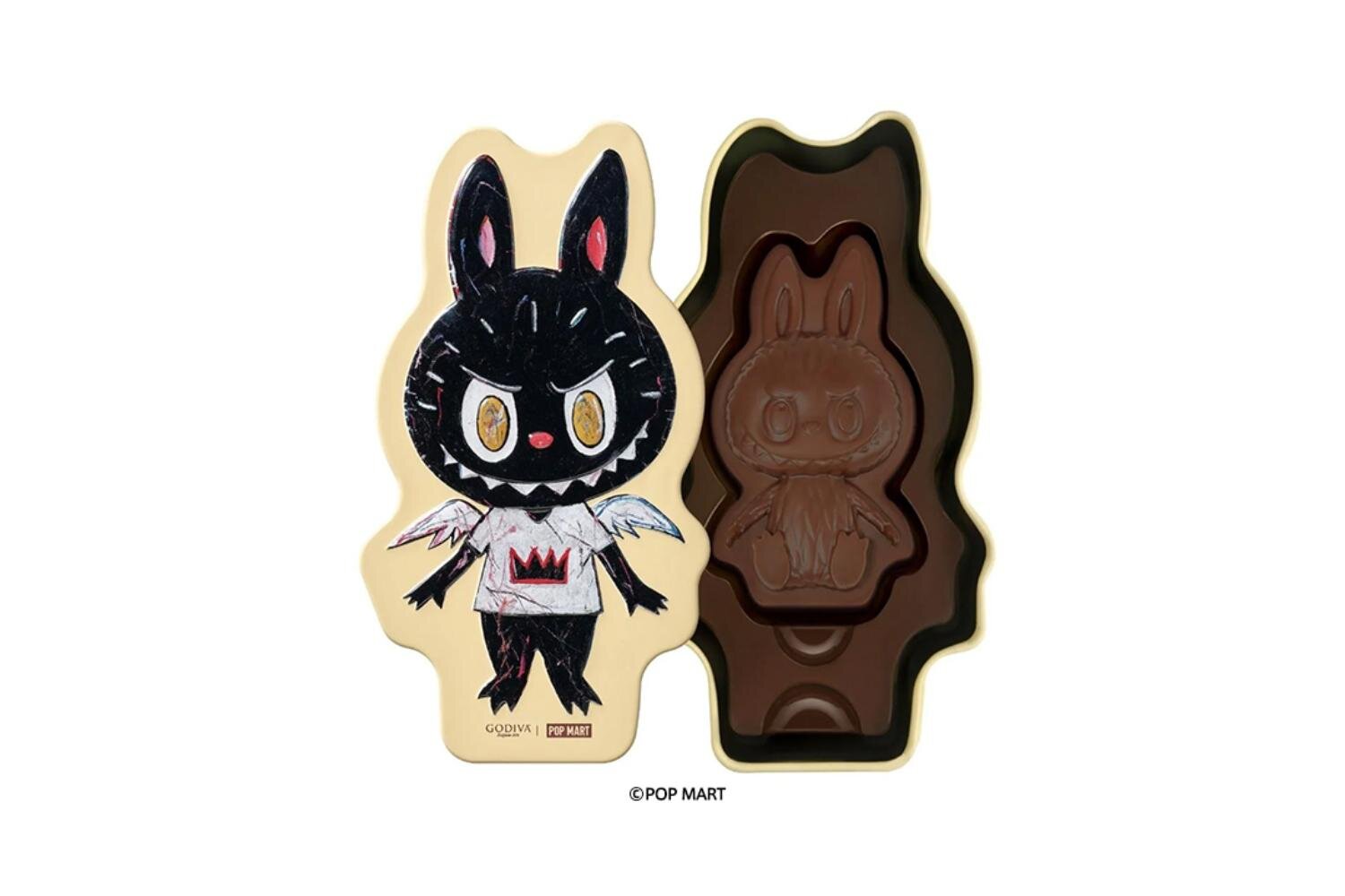 「ゴディバ × ラブブ ミルクチョコレート缶」4,320円※3月上中旬より順次発売