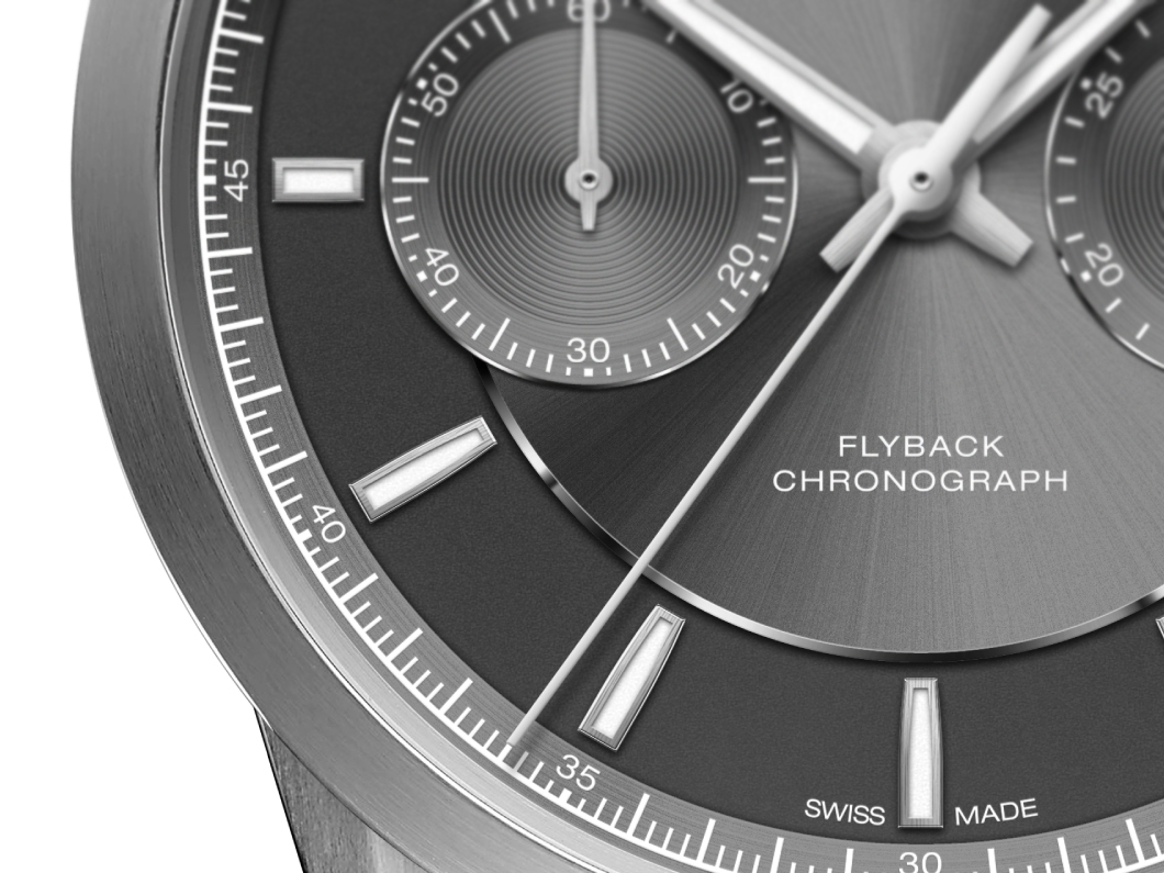モノトーンデザインがカッコ良すぎる【100本限定“フライバック”クロノグラフ】スイス時計ブランド“レイモンド ウェイル”新作 – Watch LIFE NEWS|ウオッチライフを楽しむ時計総合ニュースサイト 7783-TIC-60001_Top1
