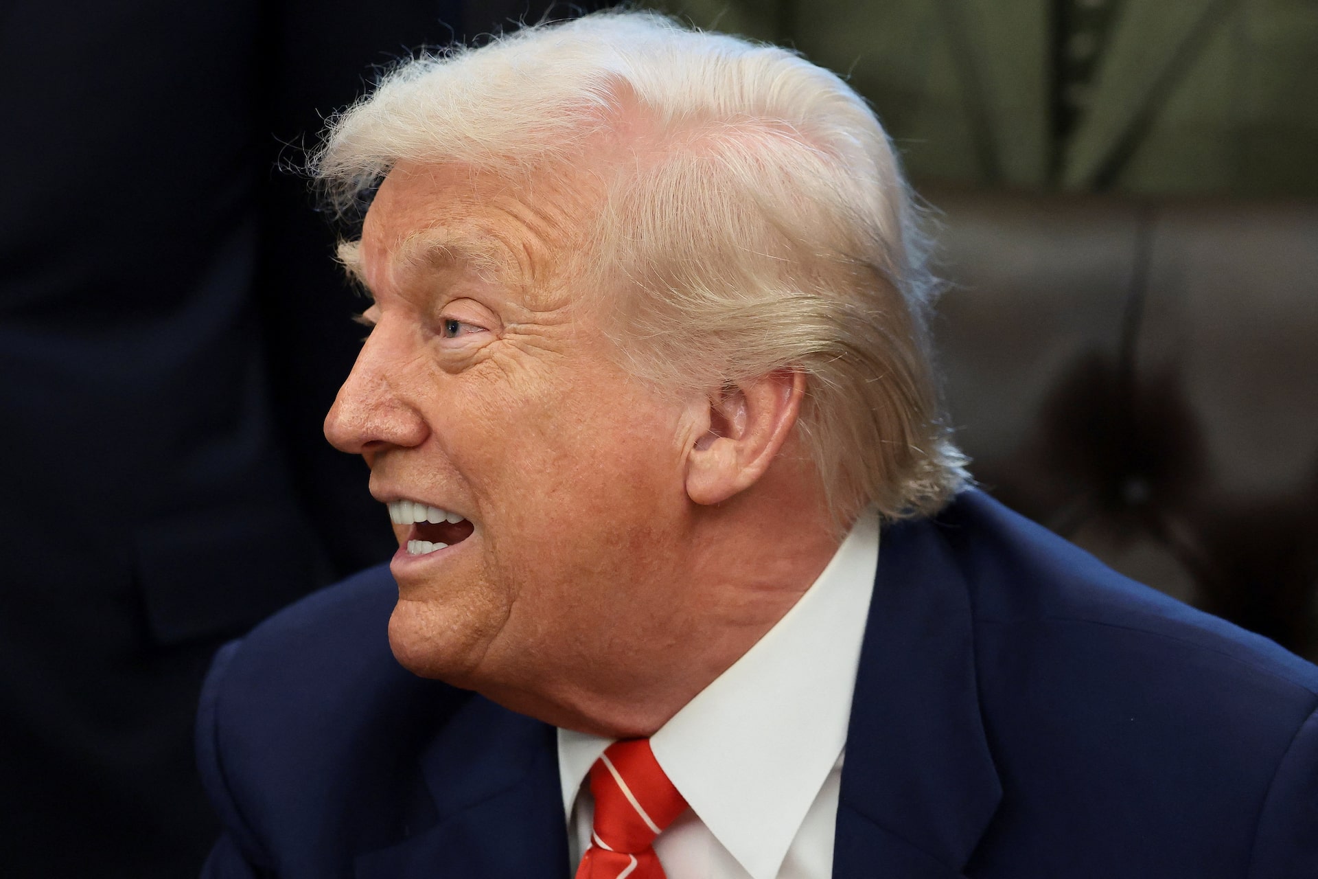 ドナルド・トランプ米大統領（ワシントンのホワイトハウスにて