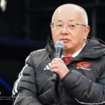 坂東正明GTA代表がトークショーに登壇。3台となるニッサンに「復活するときは4台ではなく5台に」/大阪オートメッセ – autosport web