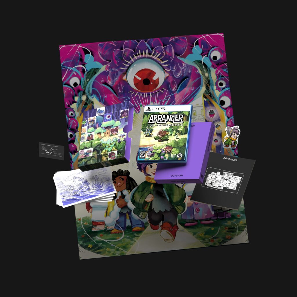 Arranger: A Role-Puzzling Adventure 美しいながら非常に限定的な物理版が発売されます