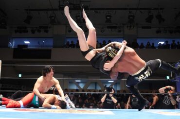 【新日本】黒虎となったマグヌスが大立ち回り タイガーマスクの素顔と下田美馬のアンダーウエアがあらわになり会場悲鳴 - 東スポWEB