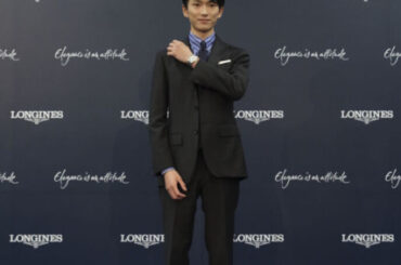 坂井瑠星、「ロンジン アーカイブ展〜時を紡ぐウォッチメイキングの軌跡〜」発表イベントに登場