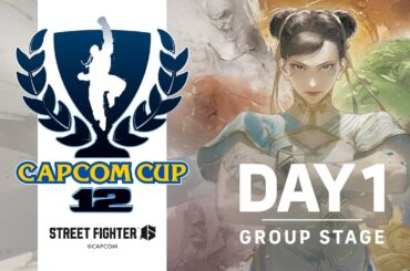 【日本語実況】「CAPCOM CUP 12」GROUP STAGE - PHASE 1 - Day1