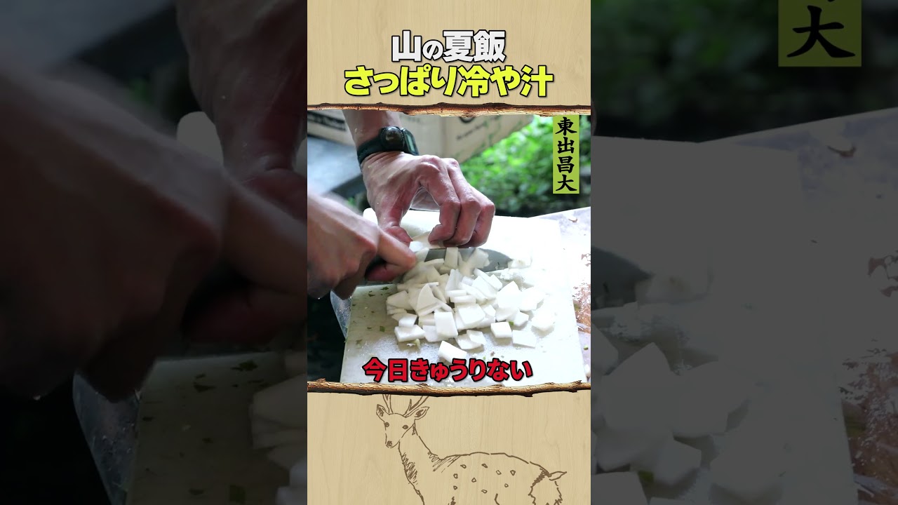 東出昌大 / さっぱり冷や汁