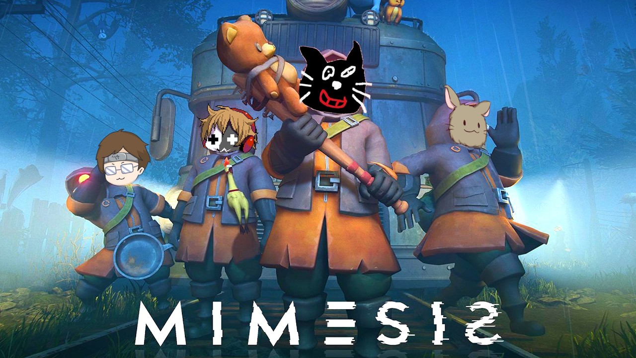 【4人実況】自分たちの「声と行動を真似する敵」から逃げるおもしろホラーゲーム『ミメシス 』 【4人実況】自分たちの「声と行動を真似する敵」から逃げるおもしろホラーゲーム『ミメシス 』