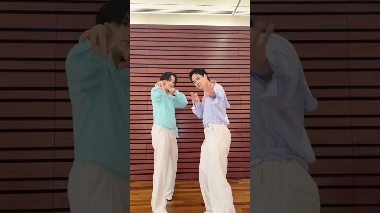 #JO1 | ‘Breezy Love’ #TAKUMI x #MAME #JO1_BreezyLove #川西拓実 #豆原一成 #shorts