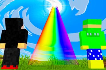 虹のぼってみた【マインクラフト】
