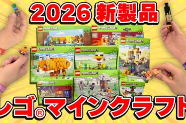 【実写】みんなで仲良く組み立てます！【レゴ®マインクラフト】