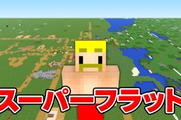 まっ平らな世界でエンドラ討伐やってみた【マイクラ】