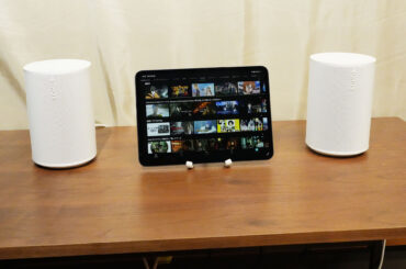 【レビュー】Sonos「Era 100」×2台で、タブレットでの映画/音楽鑑賞グレードアップ作戦 - AV Watch