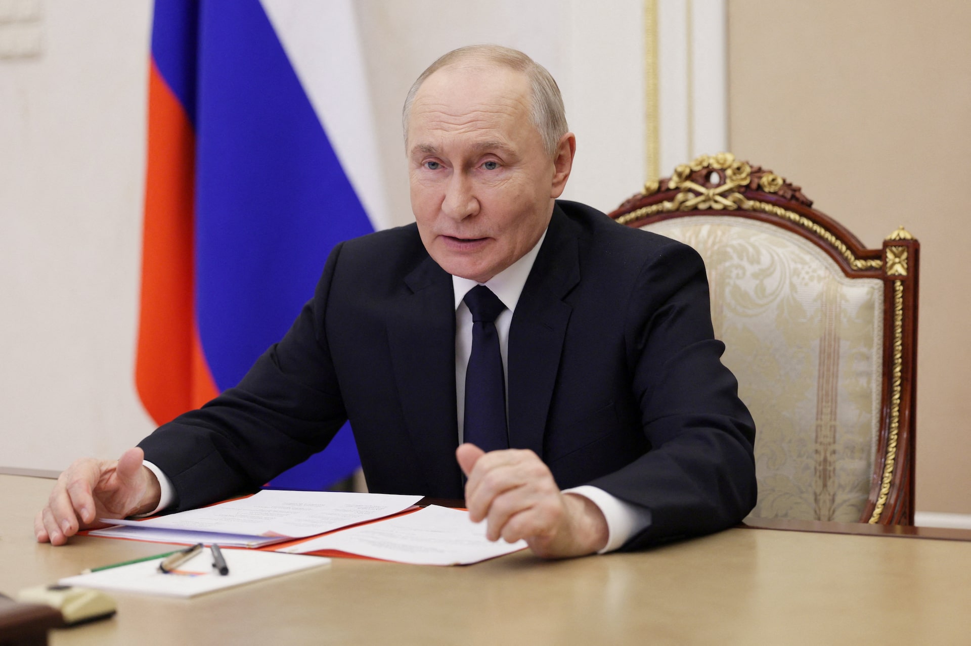 ロシアのタンカー沈没、ウクライナ無人機攻撃か　プーチン氏「テロ」と非難
