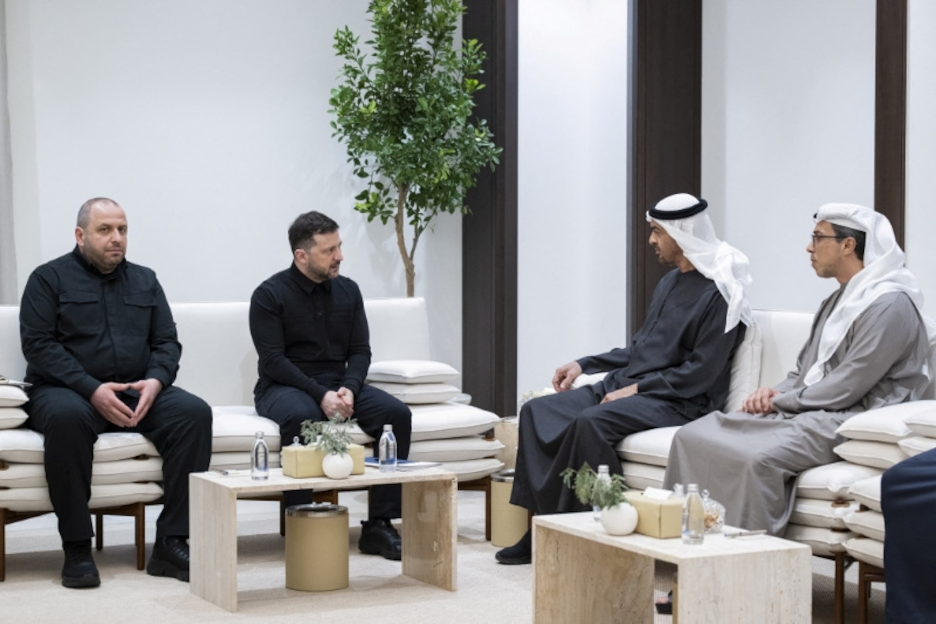 ウクライナ大統領がＵＡＥ・カタール訪問、防衛協力で合意