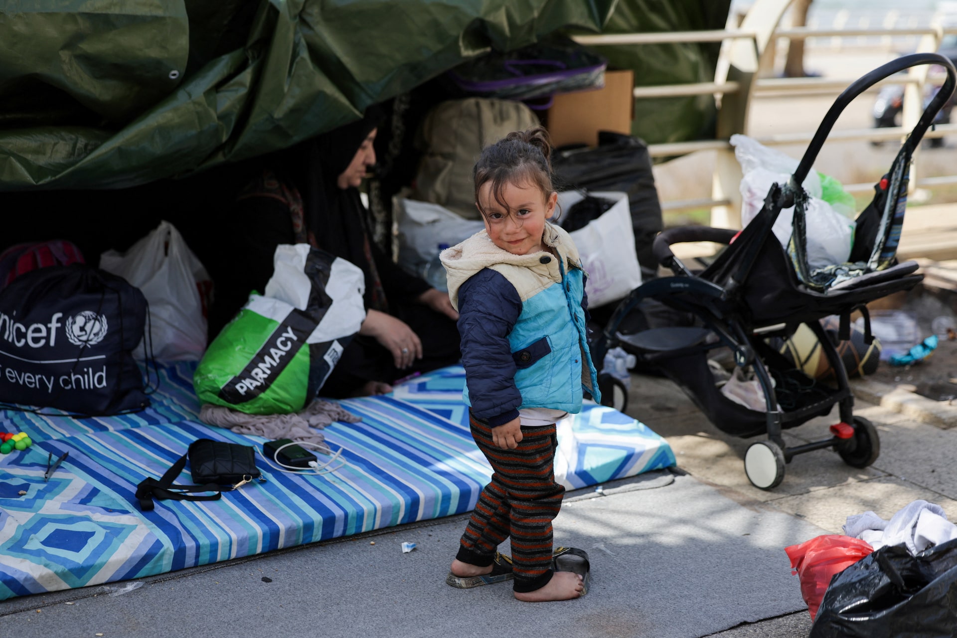 イスラエル軍、レバノン南部の住民退去命令を大幅拡大　領土の1割に