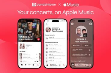 iOS26.4のリリースでBandsintownがApple Musicのコンサート情報掲載を拡充 - 共同通信PRワイヤー
