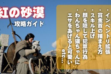 『紅の砂漠』攻略ガイド。インベントリ拡張は店かサブクエ、ファストトラベルは空から探す。わんちゃん猫ちゃんに餌をあげるとかわいい。世界を深く楽しむためのTIPS12選