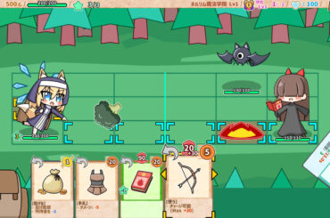 キツネ娘カード収集ローグライクアクション『Where is my sword』Steamにてお披露目。カードを「使う」か「投げる」、凸凹コンビのかわいいリアルタイムバトル - AUTOMATON