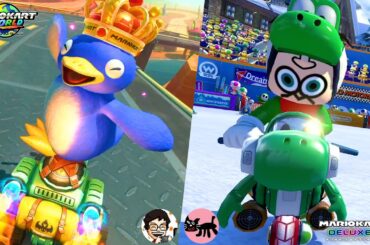 【2人実況】史上最悪大絶叫の『 1位を10回取るまで終われないマリオカートワールド ＆ マリオカート 8DX』