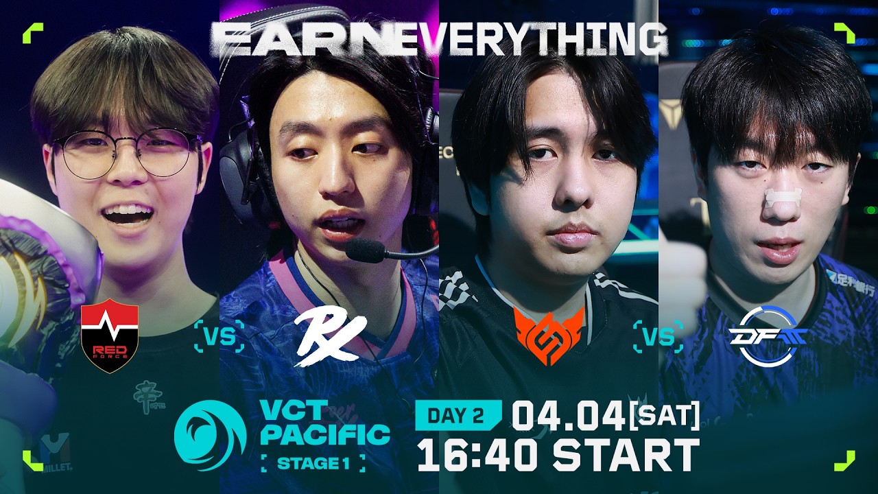 VCT Pacific 2026 : STAGE 1 – Day 2 VCT Pacific 2026 : STAGE 1 - Day 2