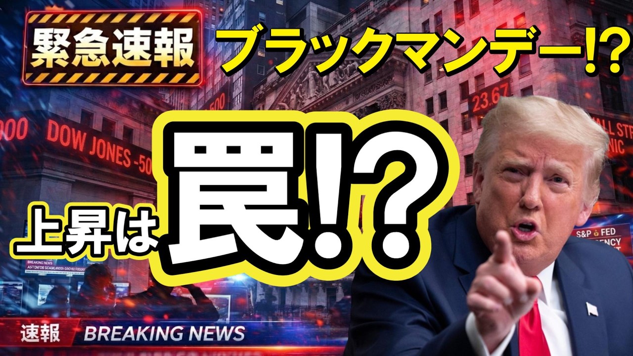 【緊急警報】中東リスクで株価はブラックマンデーか!?暗号資産市場も緊張高まる状況(朝活2118)