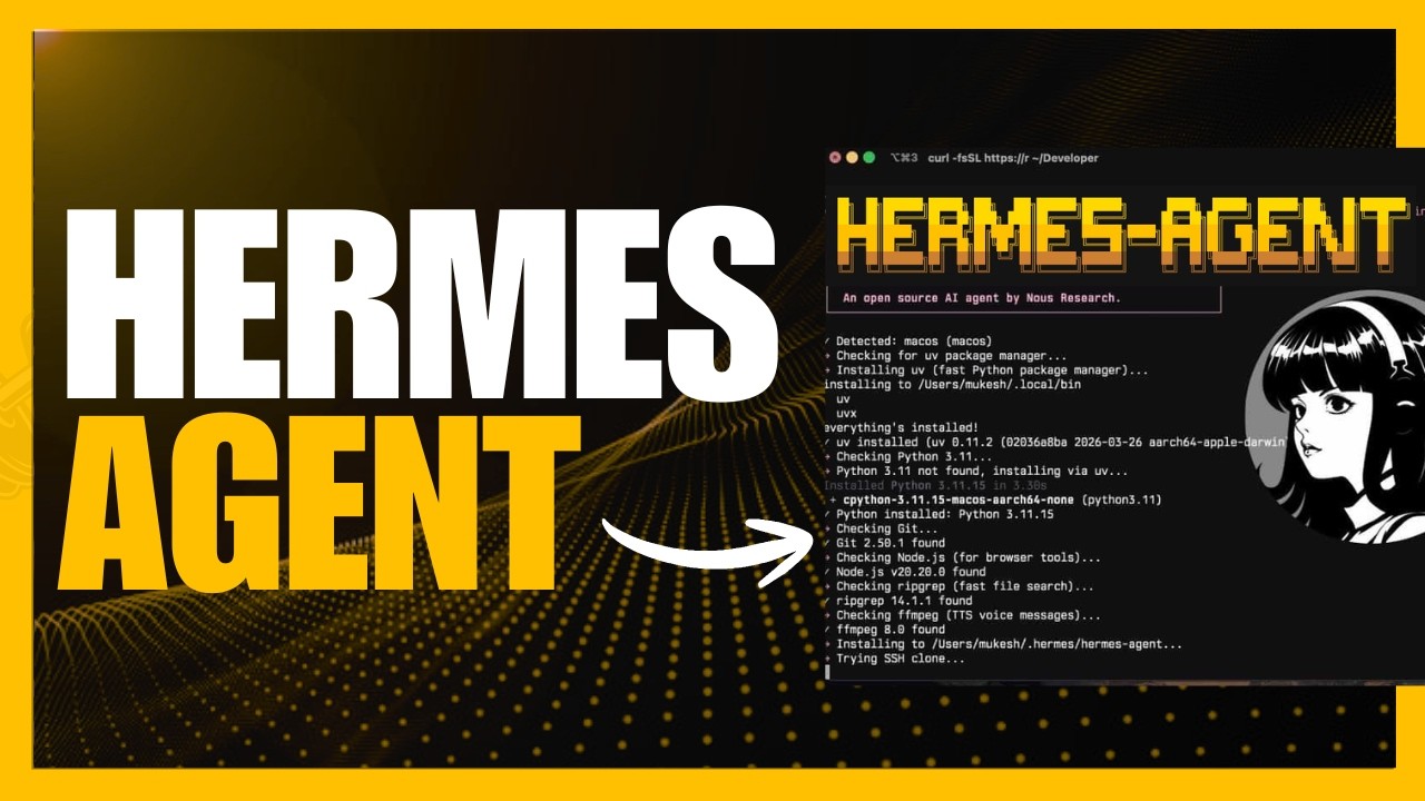 Hermes Agent The 24/7 Self-Evolving AI Agent! Hermes Agent The 24/7 Self-Evolving AI Agent!