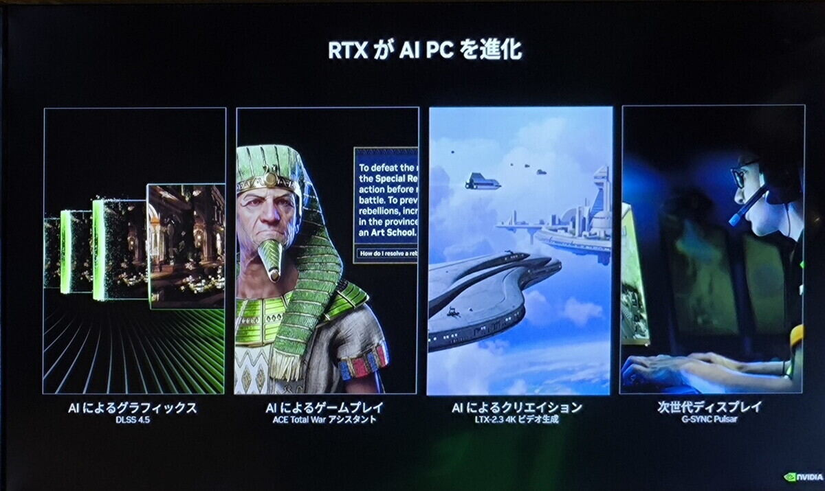 ということでゲーミングの世界でもAIが活用されています
