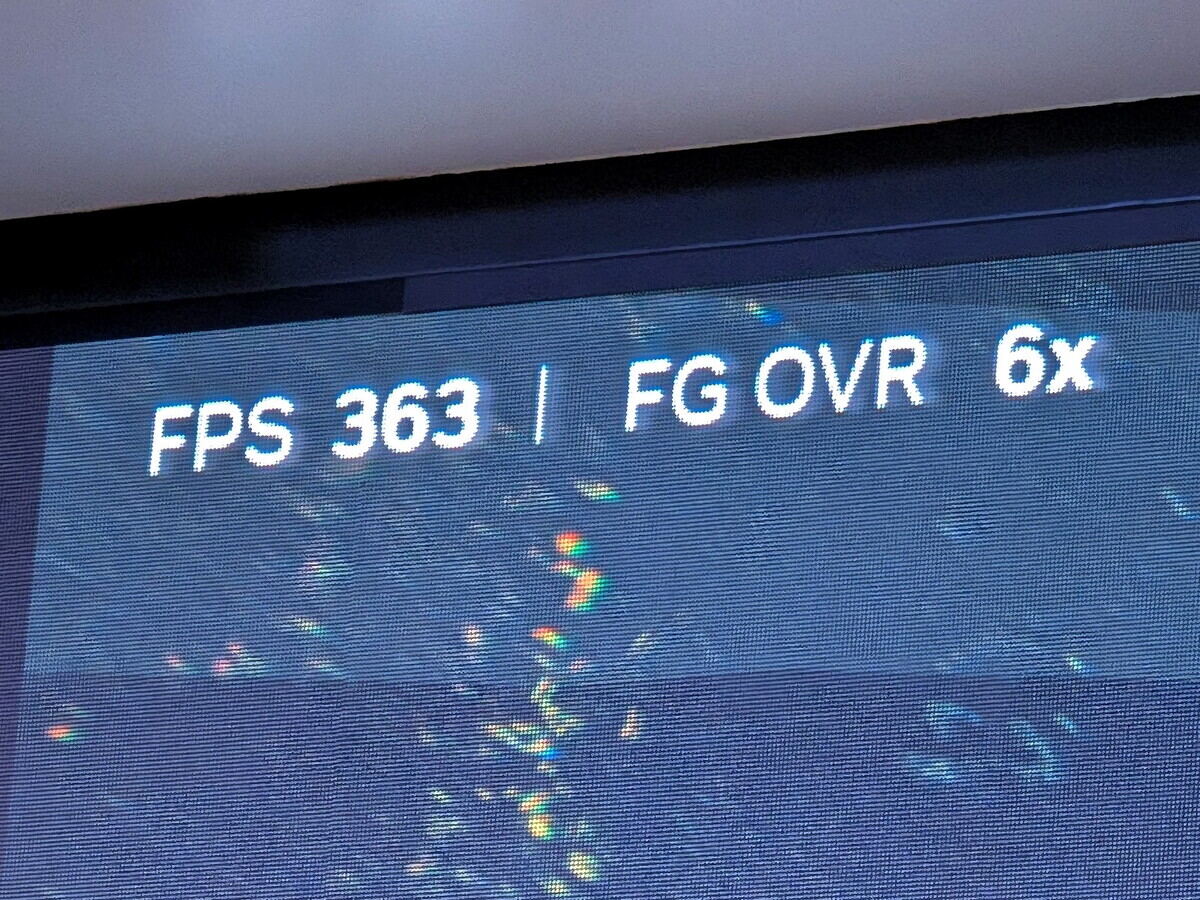 DLSS ONで360FPSが余裕で出るように