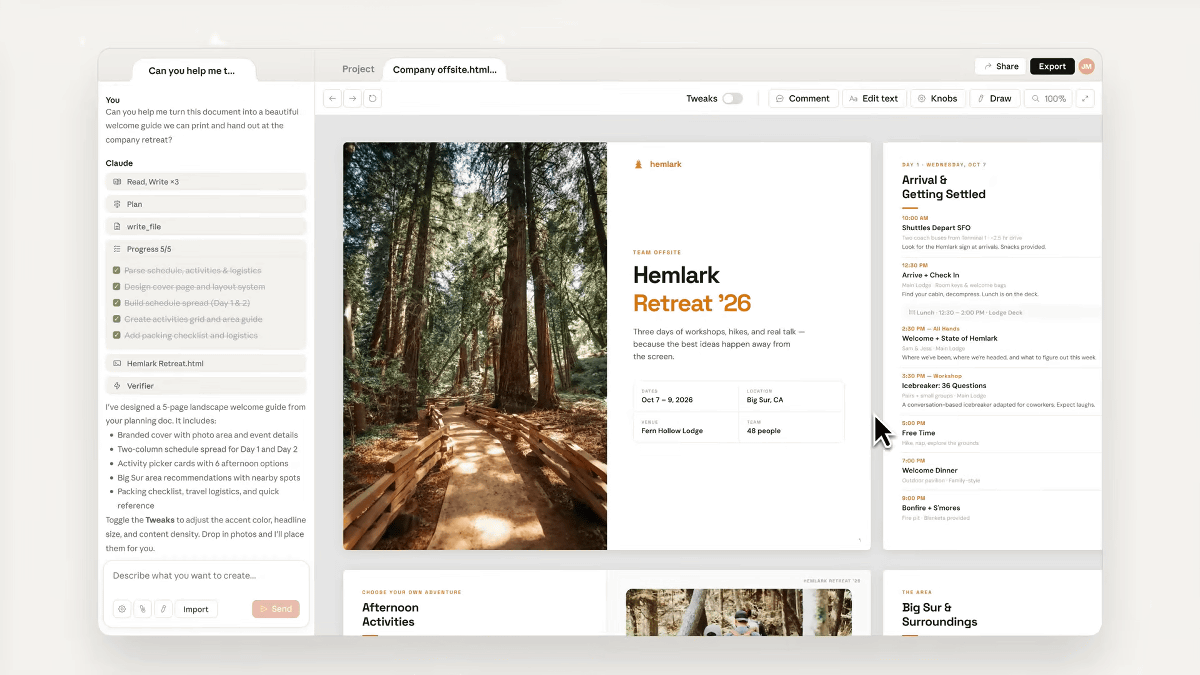 「Claude Design」が登場、AIに頼んでUIやプレゼン資料をデザイン可能 - GIGAZINE