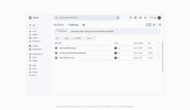 「Google ドライブ」の「Ask Gemini in Drive」機能が一般提供に ～日本語にも対応（窓の杜）