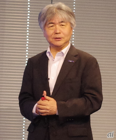 執行役 Corporate EVP 兼 最高AI責任者（CAIO）の山田昭雄氏