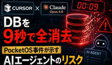 CursorとClaude Opus 4.6がDBを9秒で全消去——PocketOS事件が示すAIエージェントのリスク | TECH NOISY