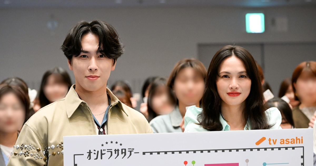 宮舘涼太&臼田あさ美が「タミ恋」イベントにサプライズ登場、主題歌MVで見られるポーズは – ナタリー 宮舘涼太&臼田あさ美が「タミ恋」イベントにサプライズ登場、主題歌MVで見られるポーズは - ナタリー