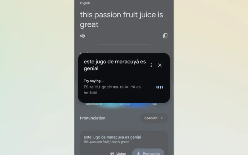 Android 版 Google 翻訳に AI 発音練習機能が追加。米国とインドで展開開始