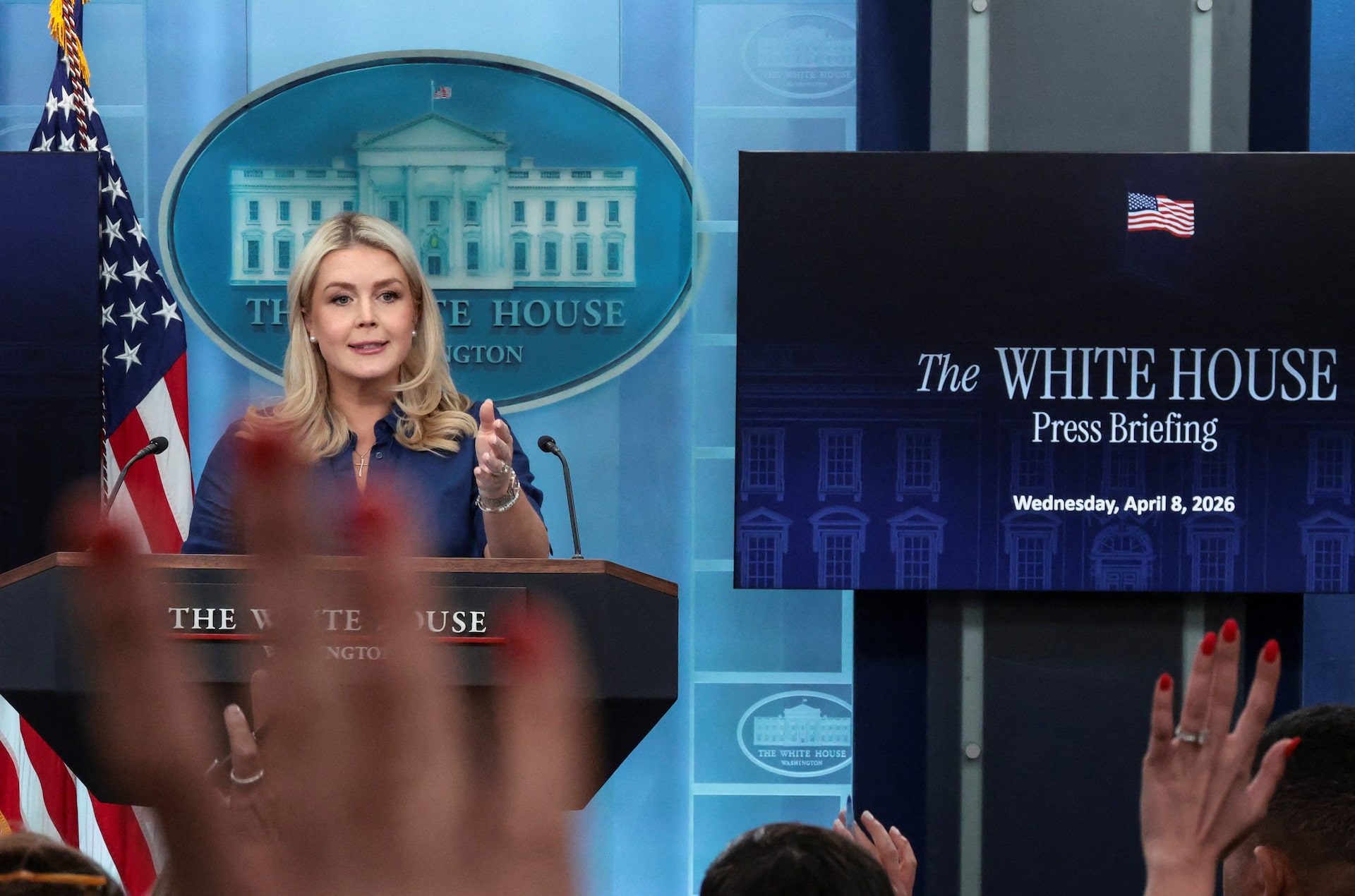 トランプ氏、対イラン「レッドライン」変わらず　レバノンは停戦合意に含まず＝報道官