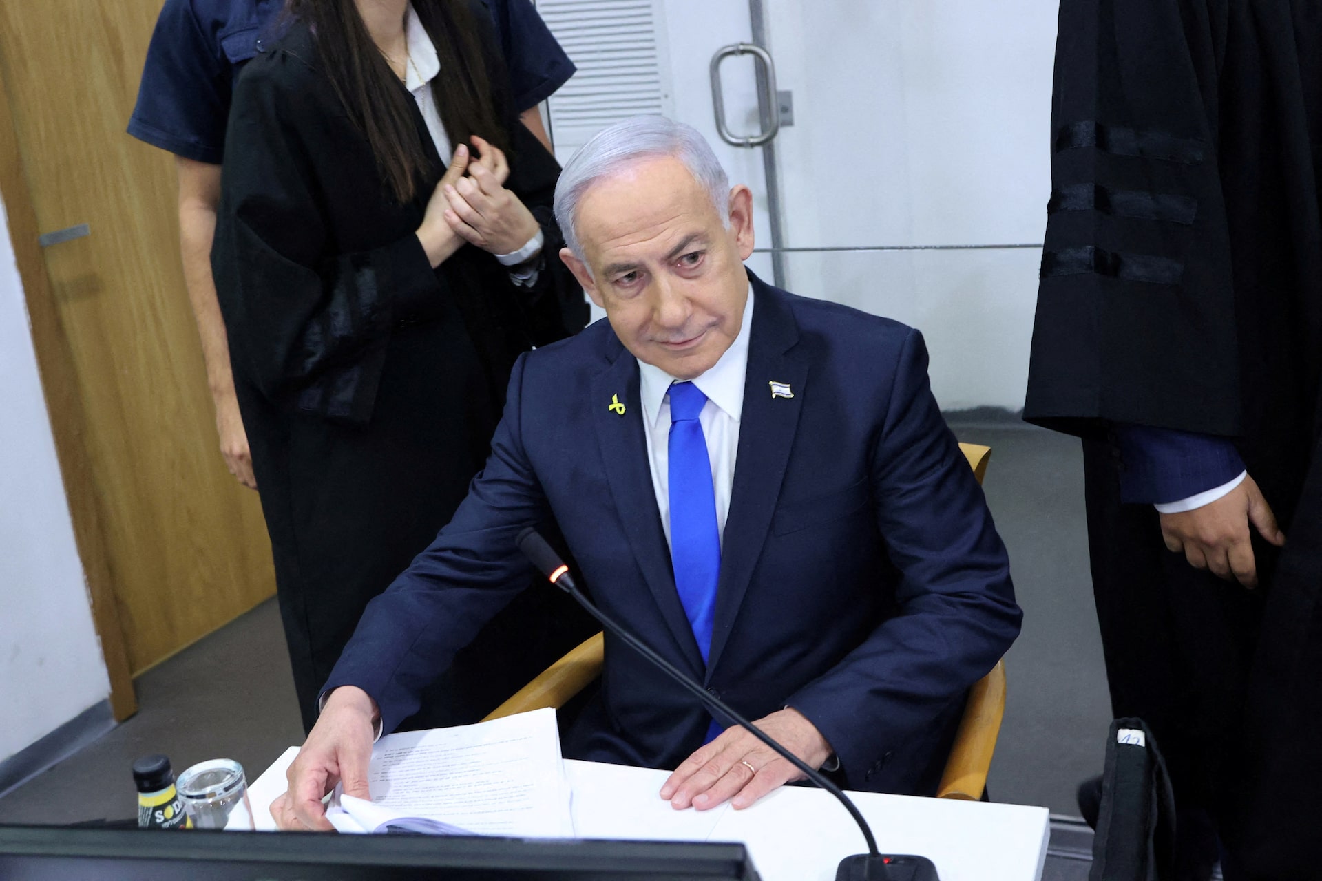 ネタニヤフ氏の汚職裁判12日に再開　イスラエル、非常事態宣言解除で