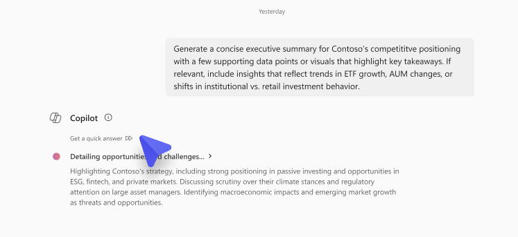 Copilot Chat の新規モデル、カレンダー検索、Bing Web カード