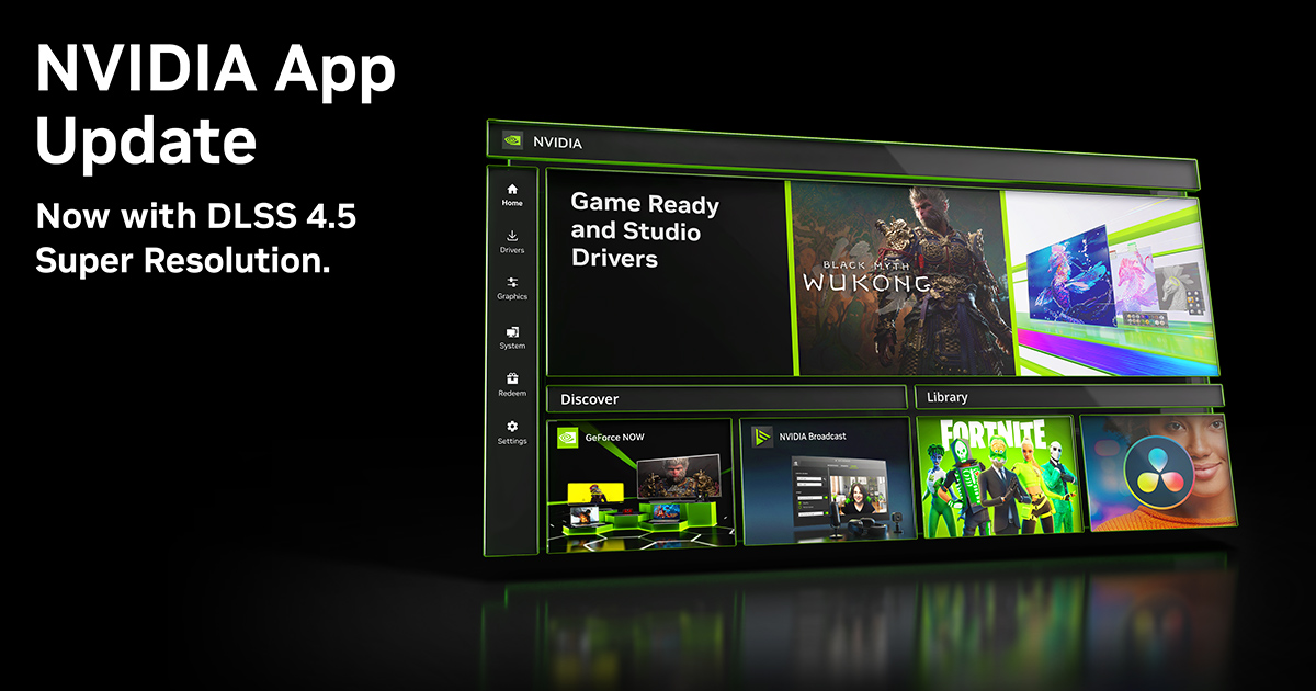 NVIDIA App アップデートで DLSS 4.5 超解像度と新しい GeForce Game Ready ドライバーが追加 | GeForce News NVIDIA App アップデートで DLSS 4.5 超解像度と新しい GeForce Game Ready ドライバーが追加 | GeForce News