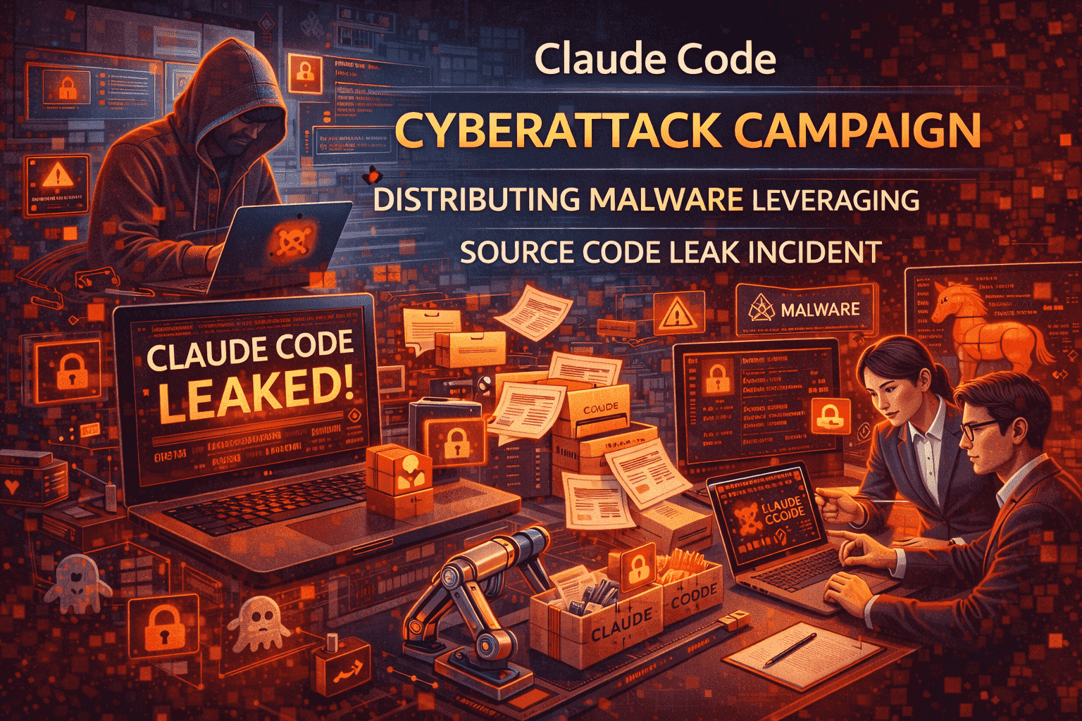 Claude Code ソースコード流出騒動に便乗したマルウェアを配布するサイバー攻撃 キャンペーン