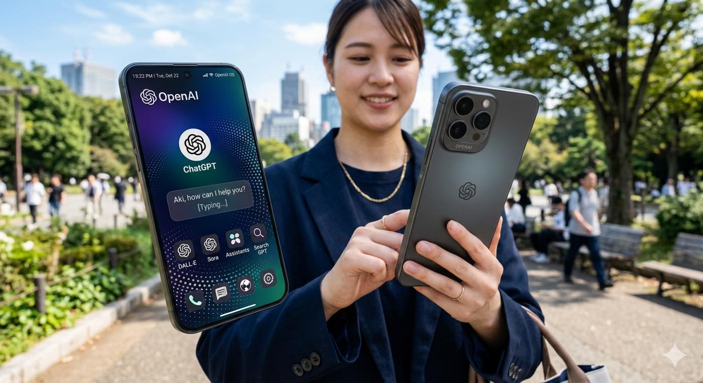 OpenAIが独自スマホを開発中 ｰ 2028年の量産開始が目標 | 気になる、記になる…