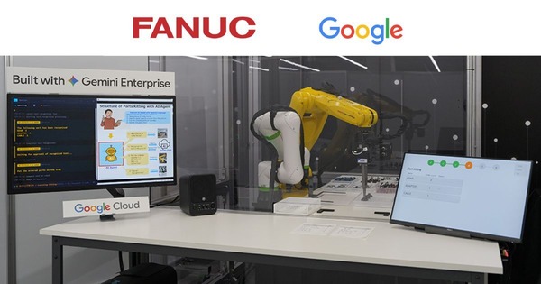 ファナックとGoogleがフィジカルAIで協業 Gemini Enterprise活用で産業用ロボットの自動化を加速 | ロボスタ