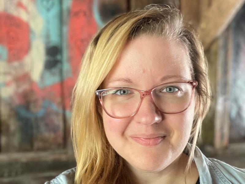 Brit Morenus said she's using every bit of her English degree in her role at Microsoft.