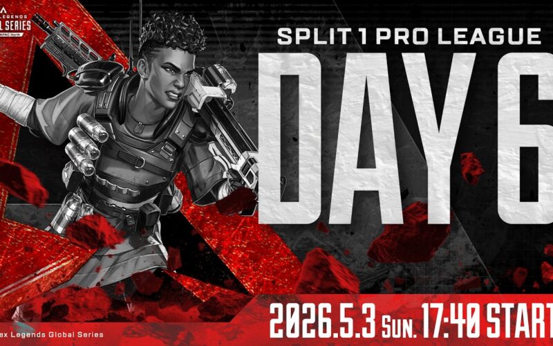 Apex Legends Global Series Year 6：Split 1 【APAC North Pro League Day 6】
