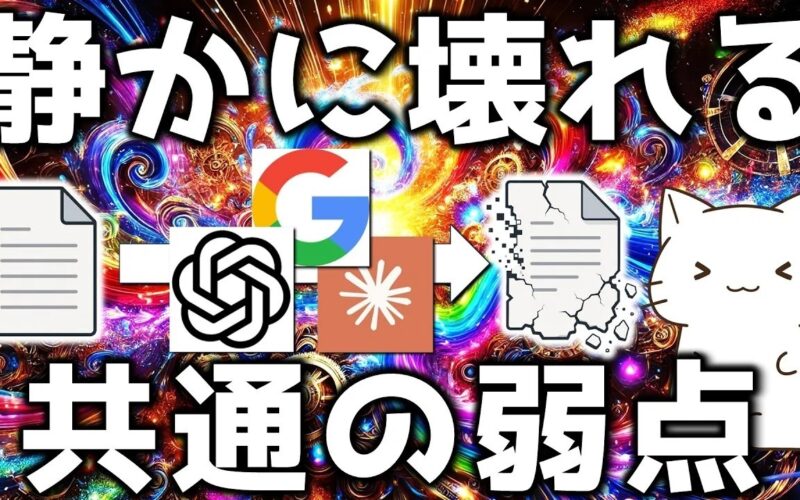 GPT/Gemini/Claudeに共通する落とし穴？Microsoftの最新論文が面白かったので解説してみた