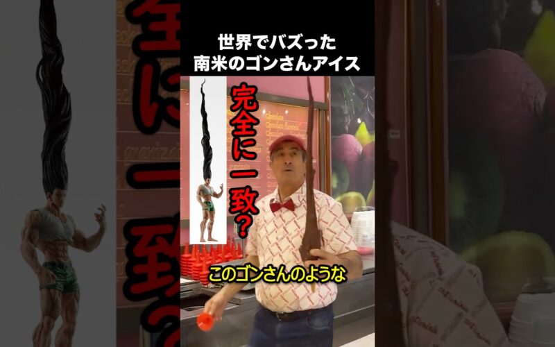 アルゼンチンのゴンさんアイス