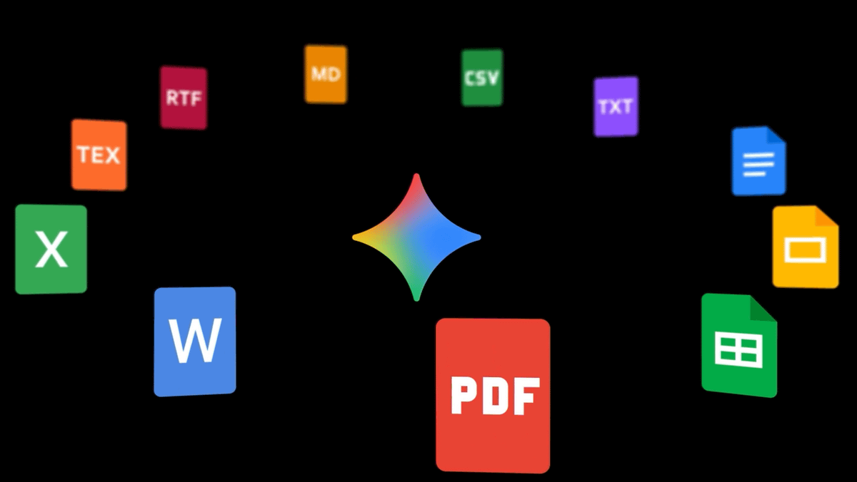 GeminiがPDF・Word・Excelなどを出力可能に - GIGAZINE