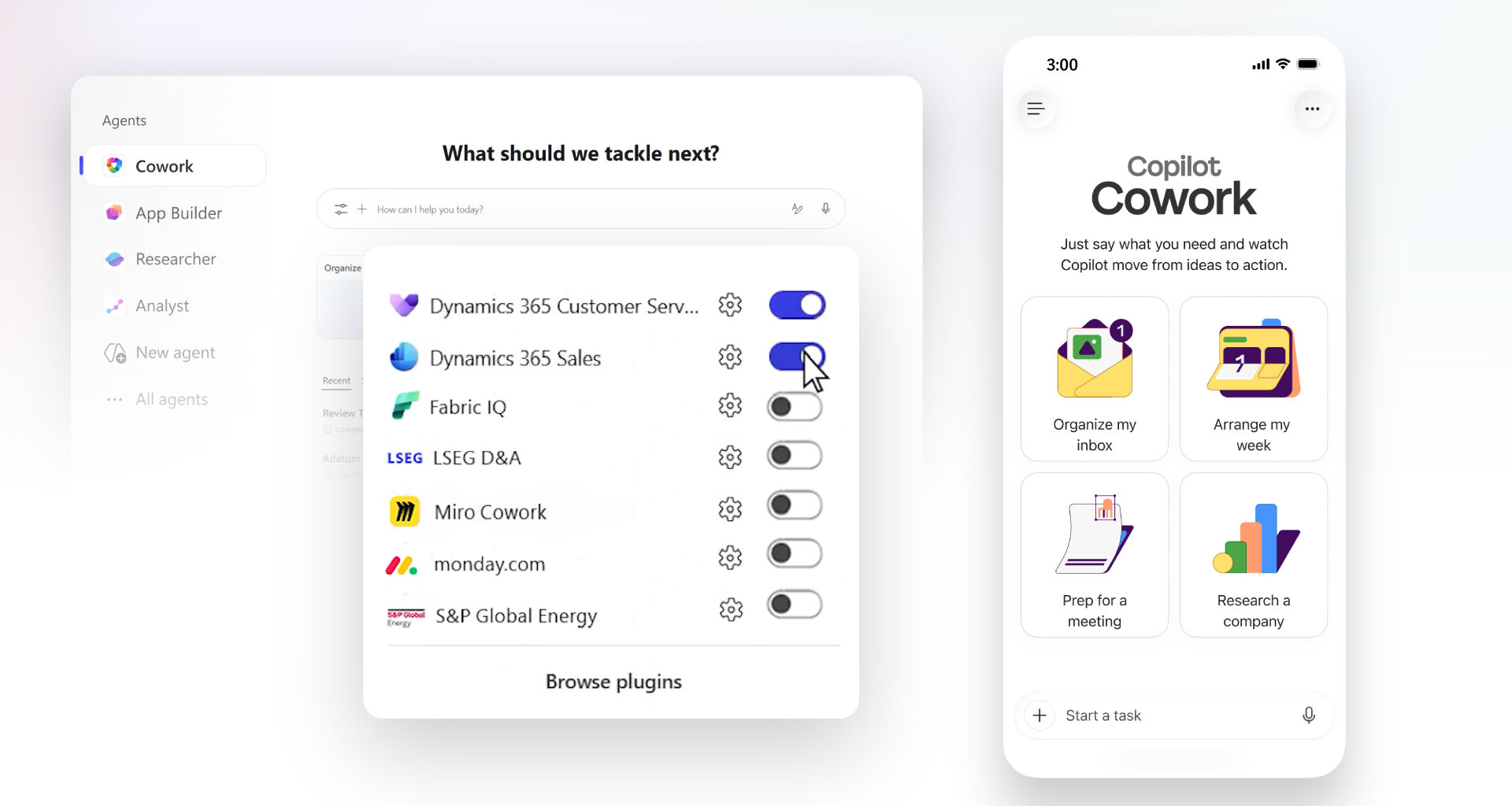 移動中もAIに作業を丸投げ。「Copilot Cowork」スマホ版公開 - PC Watch