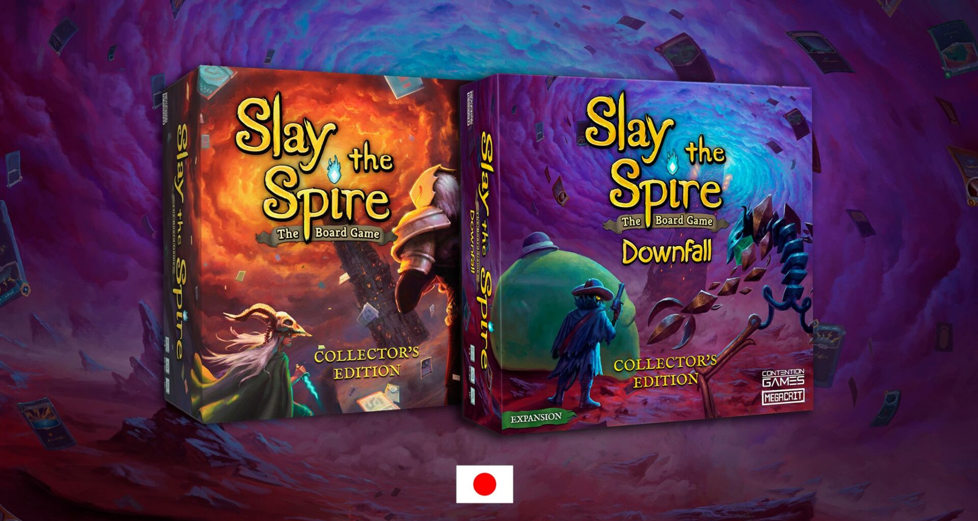 「Slay the Spire - Downfall ボードゲーム 日本語版」，クラファンをスタート。わずか2時間で支援額4000万円を突破