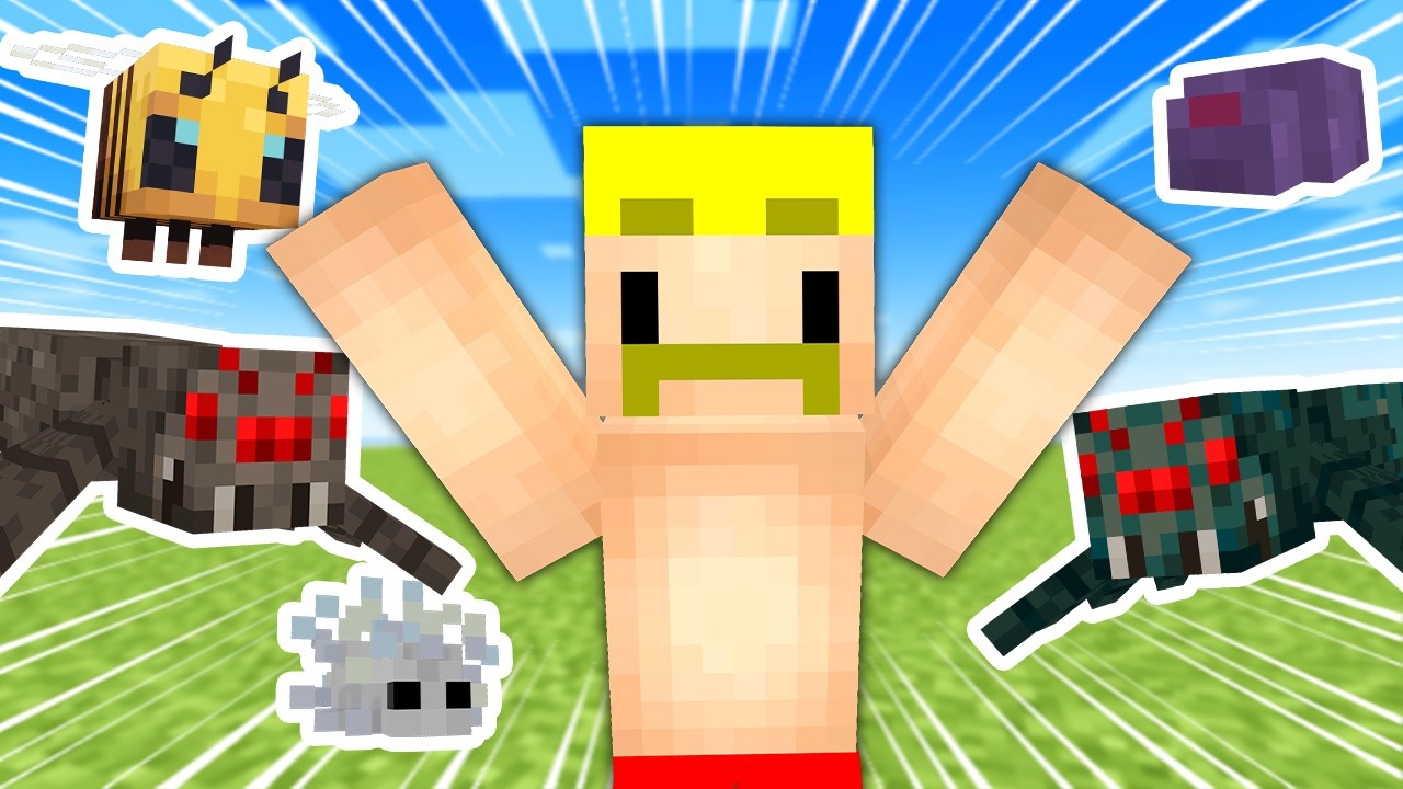 虫！早抜け選手権！【マイクラ】