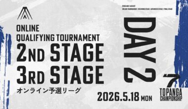 第7期TOPANGA CHAMPIONSHIP【オンラインオープン予選｜DAY2】