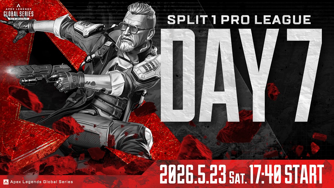 Apex Legends Global Series Year 6：Split 1 【APAC North Pro League Day 7】